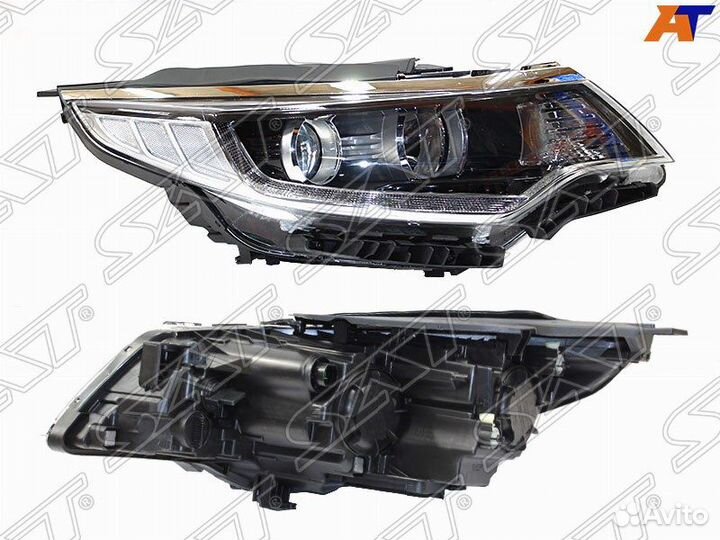 Фара KIA optima 16-18 RH галоген, LED