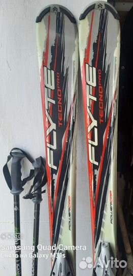 Горные лыжи Tecno PRO 168cm в комплекте