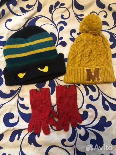 Шапки на мальчика