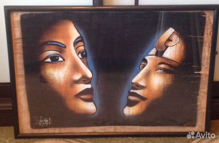 Картина на папирусе