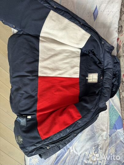 Куртка дутая зимняя Tommy Hilfiger 140 оригинал