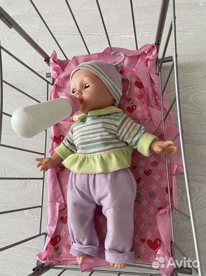 Кукольная кроватка