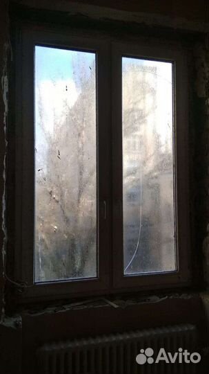 Балконнный блок пвх бу