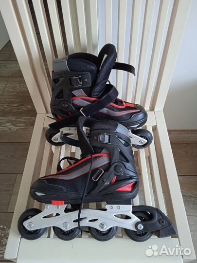 Роликовые коньки детские с защитой