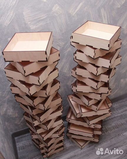 Деревянные коробочки любых размеров