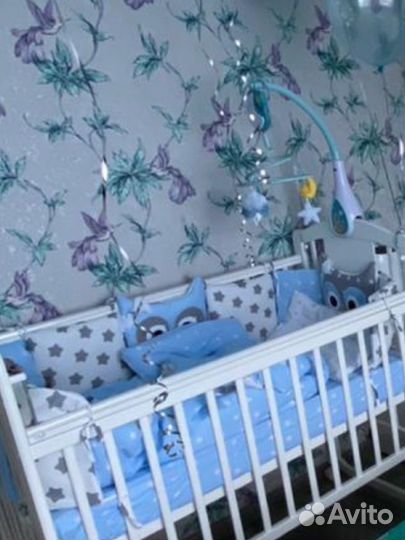 Бортики в детскую кроватку