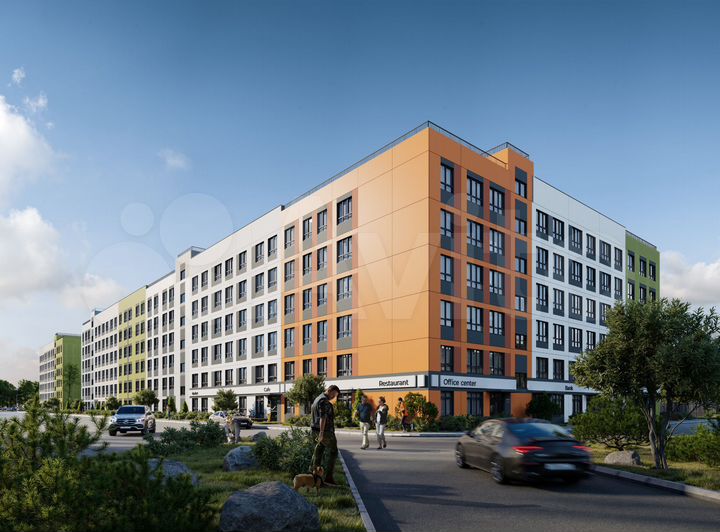 3-к. квартира, 63,7 м², 4/6 эт.