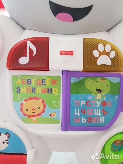 Ходунки каталка fisher price зебра