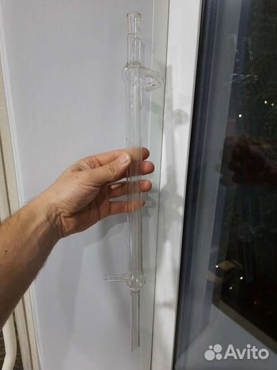 Стеклянный холодильник с прямой трубкой