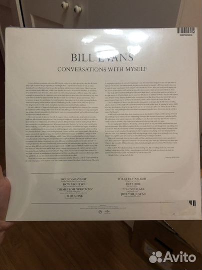 Винил Bill Evans Conversation with Myself