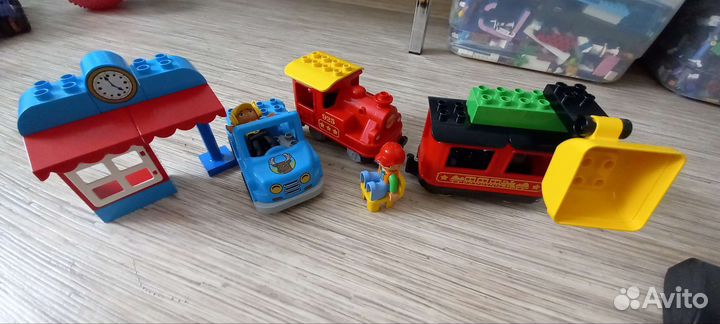 Lego duplo железная дорога