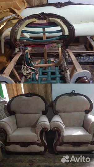 Перетяжка мебели