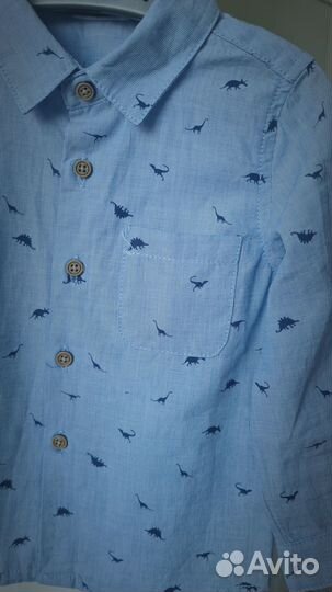 Рубашка для мальчика на 1-2 года