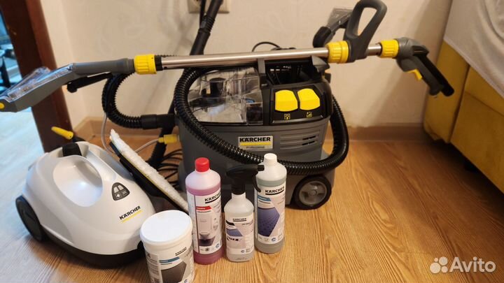 Аренда моющего пылесоса karcher