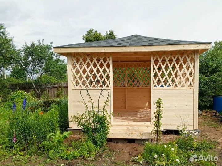 Беседка на дачу
