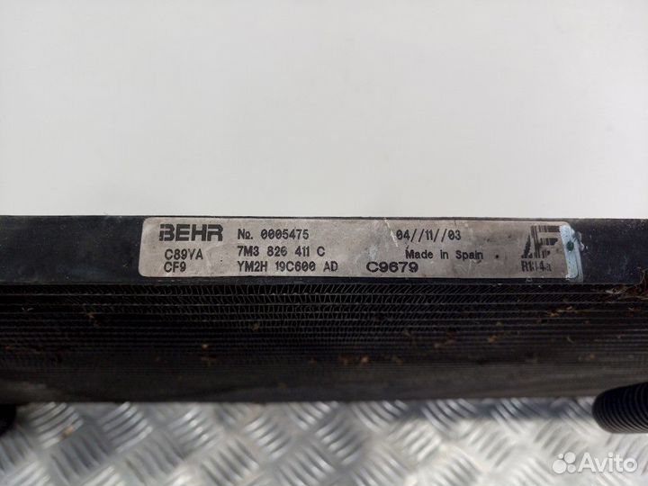 Радиатор кондиционера Volkswagen Sharan 2-й рест