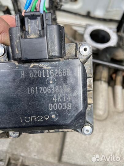 Дроссельная заслонка renault logan 2