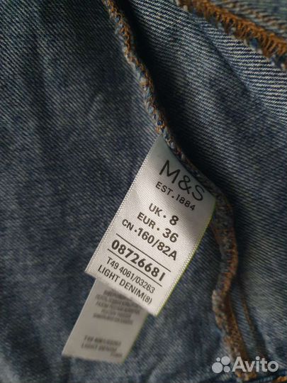 Куртка джинсовая Marks&Spencer, размер 36