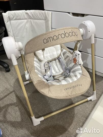 Детские качели электронные amarobaby