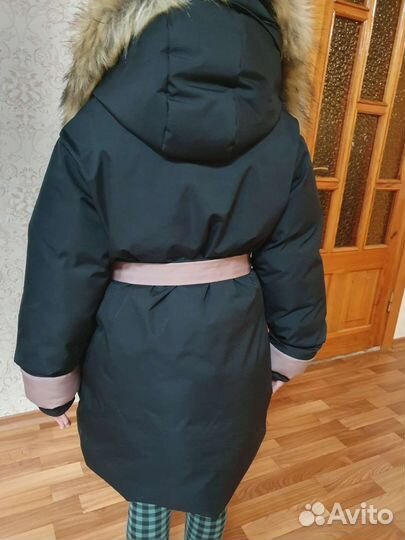 Пальто для девочки 134 140