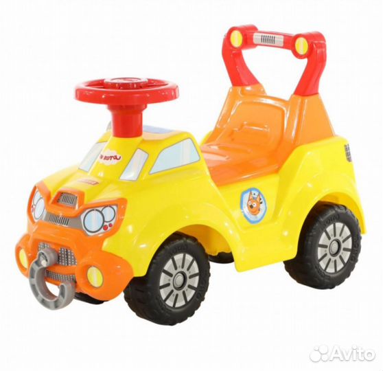 Детская машинка каталка с музыкой