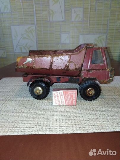 Игрушка СССР, грузовик, самосвал