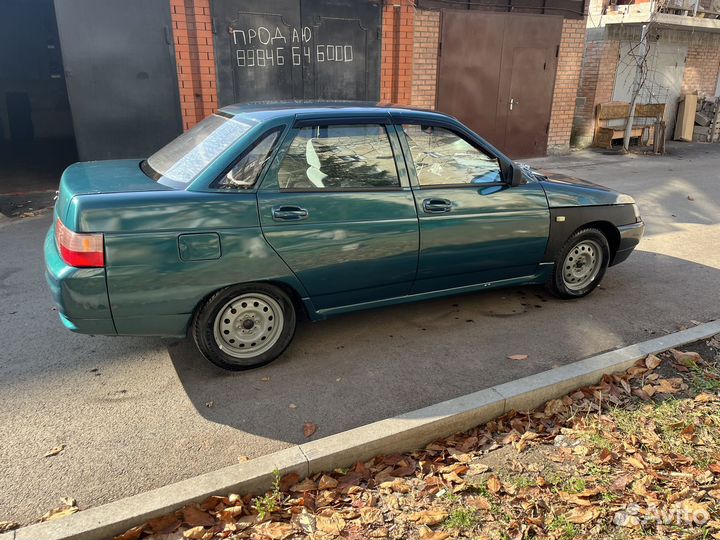 ВАЗ 2110 1.5 МТ, 1998, 192 300 км