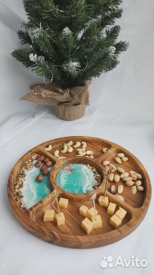 Менажница из дуба