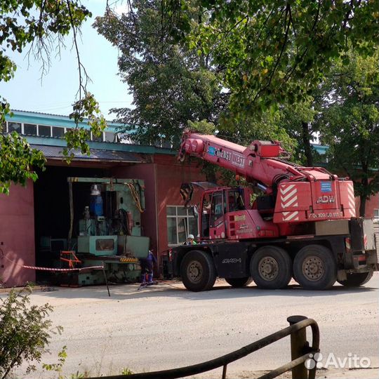 Такелажные услуги. Разгрузка оборудования