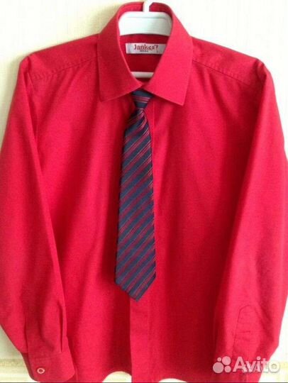 Рубашки школьные 3 цвета 134/140 см, Польша