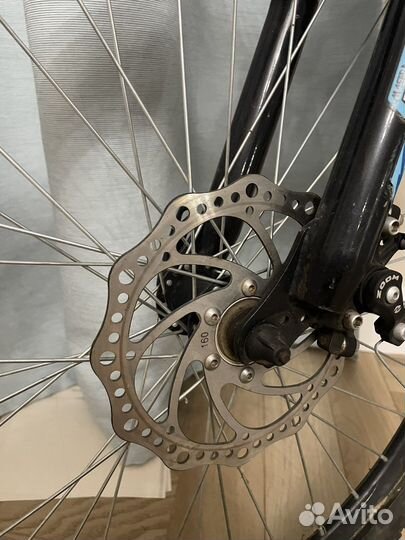 Велосипед горный с дисковыми тормозами