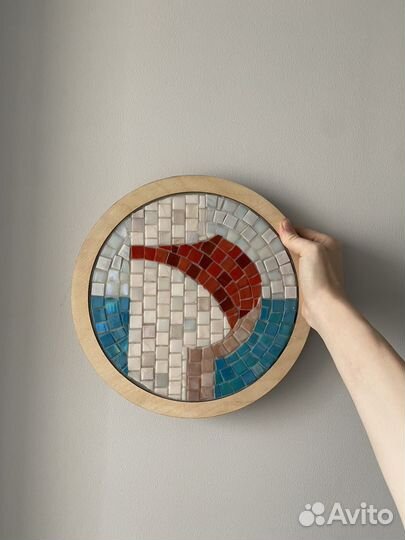 Панно из стеклянной мозаики