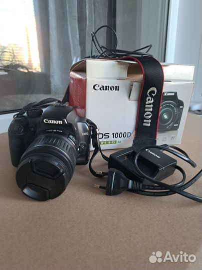 Фотоаппарат Canon 1000d