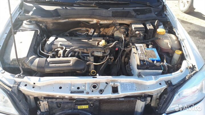 Opel Astra 2.2 МТ, 2003, 210 000 км