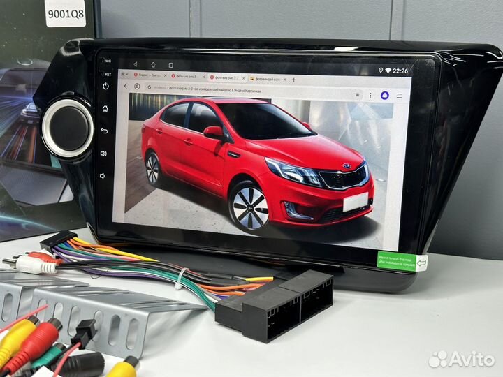 Магнитола Android Kia Rio 3 CarPlay