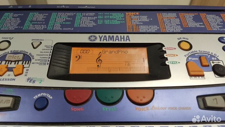 Синтезатор Yamaha psr-260