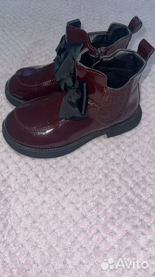 Ботинки осенние для девочки 22 см