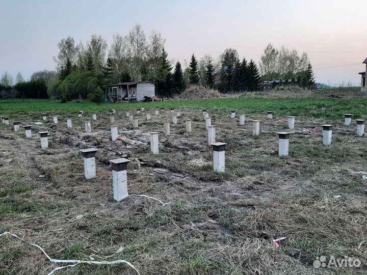 Сваи жби с монтажем