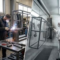 Изготовление конструкций и покраска (обьгэс), Новосибирск