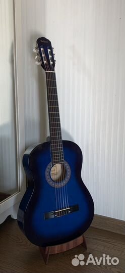 Гитара Belucci BC 3905 синего цвета классика
