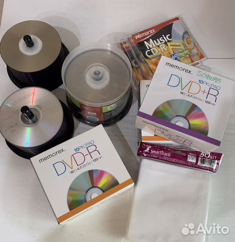 Диски DVD/CD болванки новые