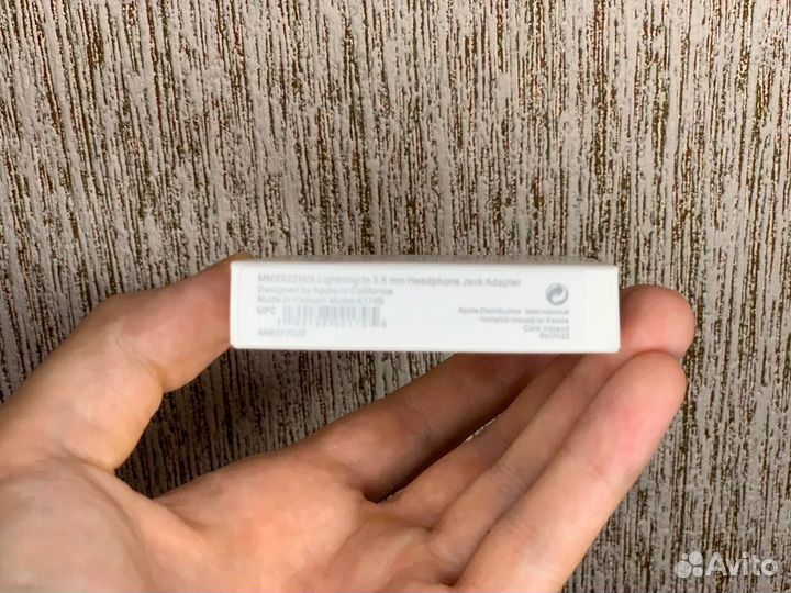 Переходник Lightning - 3.5mm 1 в 1