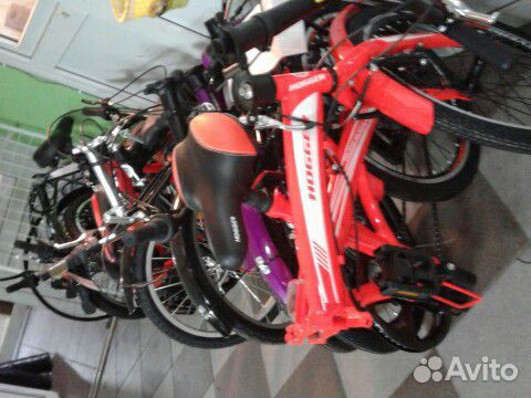 Супер компактный складной велосипед 7 цветов в нал