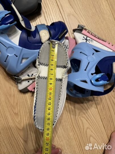 Коньки 25-28 раздвижные