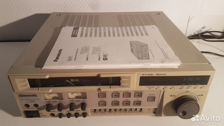 HI-FI видеомагнитофон Panasonic AG-7350