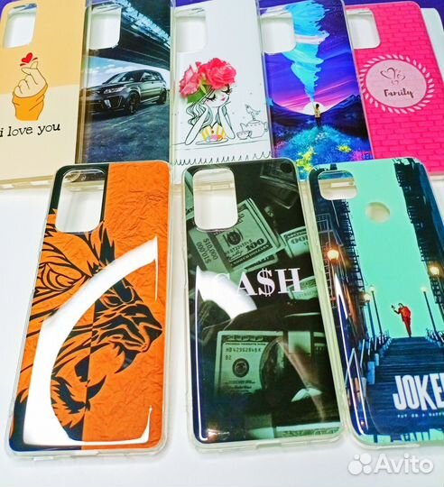 Чехлы на телефоны redmi, realme, honor, samsung