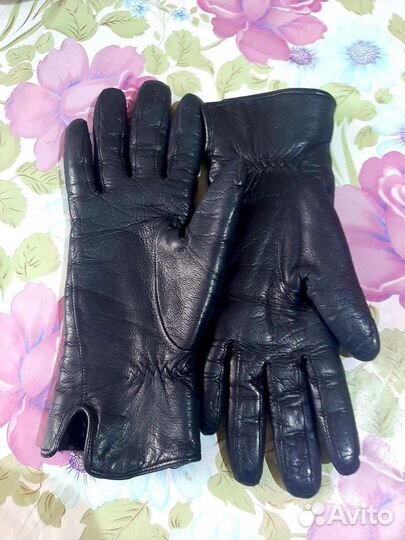 Перчатки женские кожаные новые, натуральные