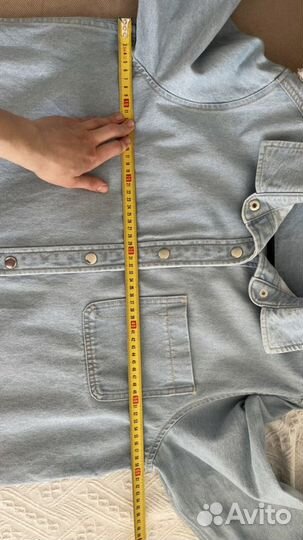 Платье-рубашка джинсовое 12 storeez -XS