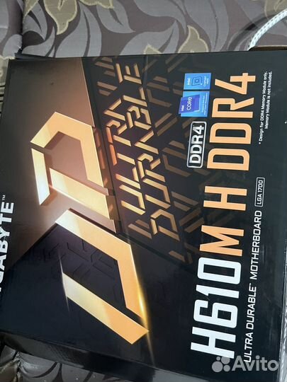 Материнская плата gigabyte h610m H