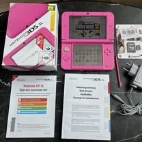 Nintendo 3ds xl pink прошитая 64gb